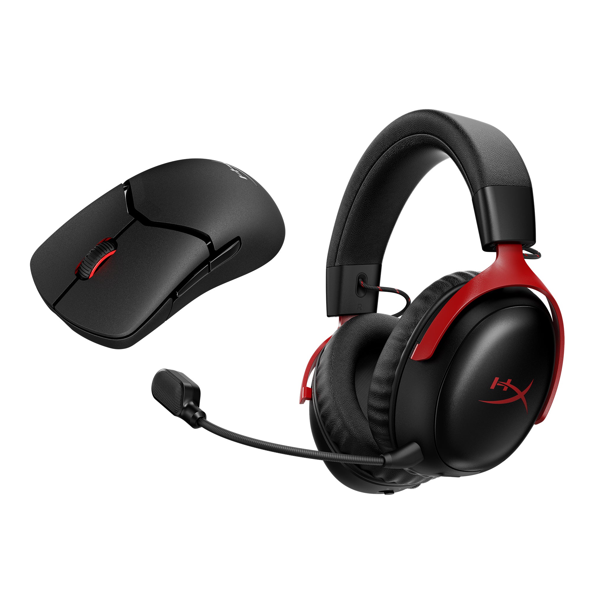 HyperX Bundle - Cloud III S Wireless Headset. Pulsefire Saga Pro Wireless Mouse