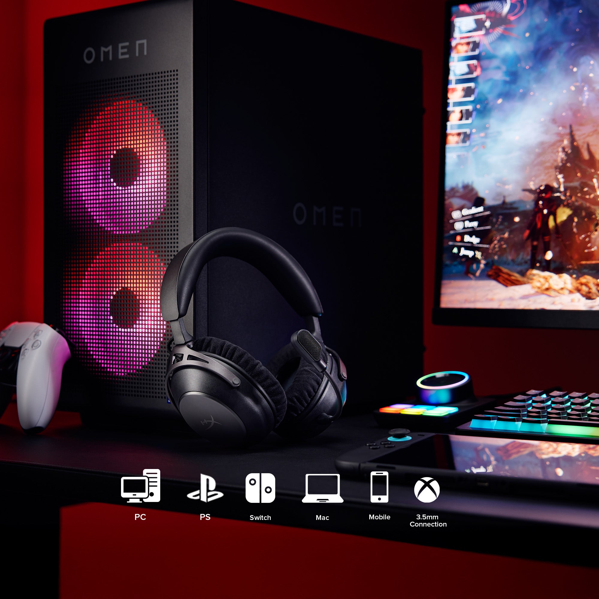 HyperX Cloud Alpha 2 – Wireless Gaming Headset - Image 11