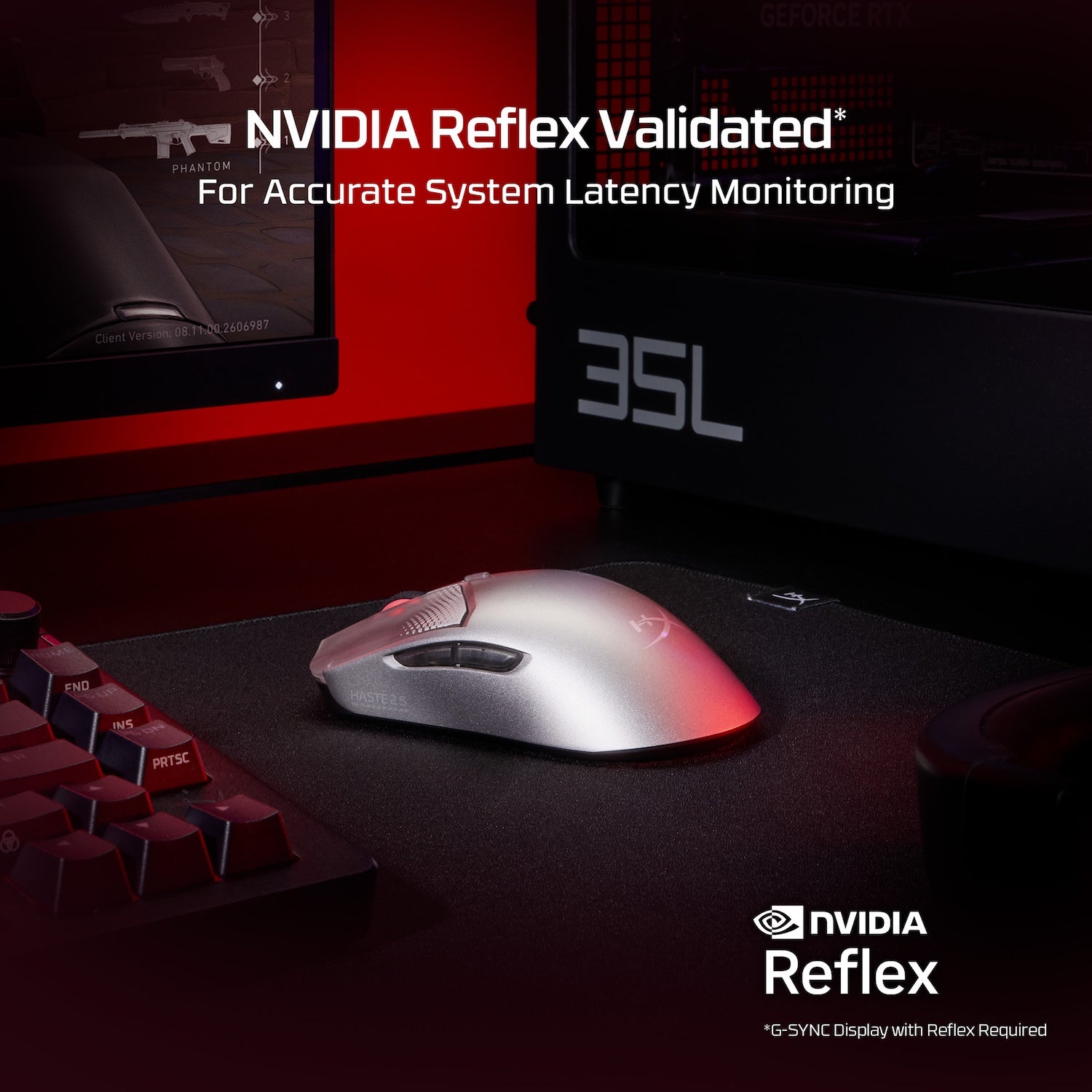 HyperX Pulsefire Haste 2 S – Wireless Gaming Mouse - Image 8