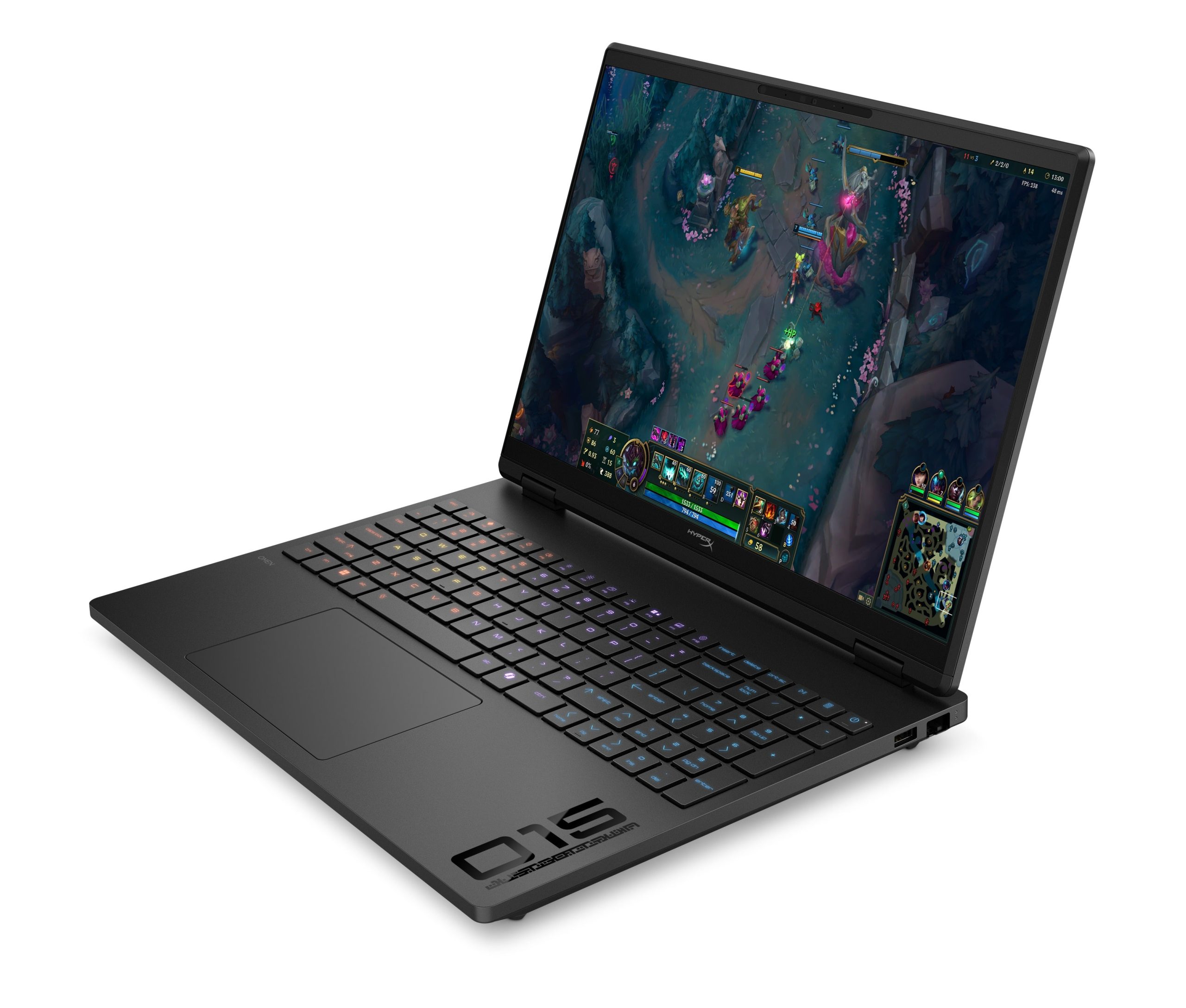 HyperX OMEN 15 inch Gaming Laptop PC 15. Windows 11 Home. 15.3. AMD Ryzen™ 7. 16GB RAM. 1TB SSD. NVIDIA® GeForce RTX™ 5060. 2.5K. Shadow black - Image 9