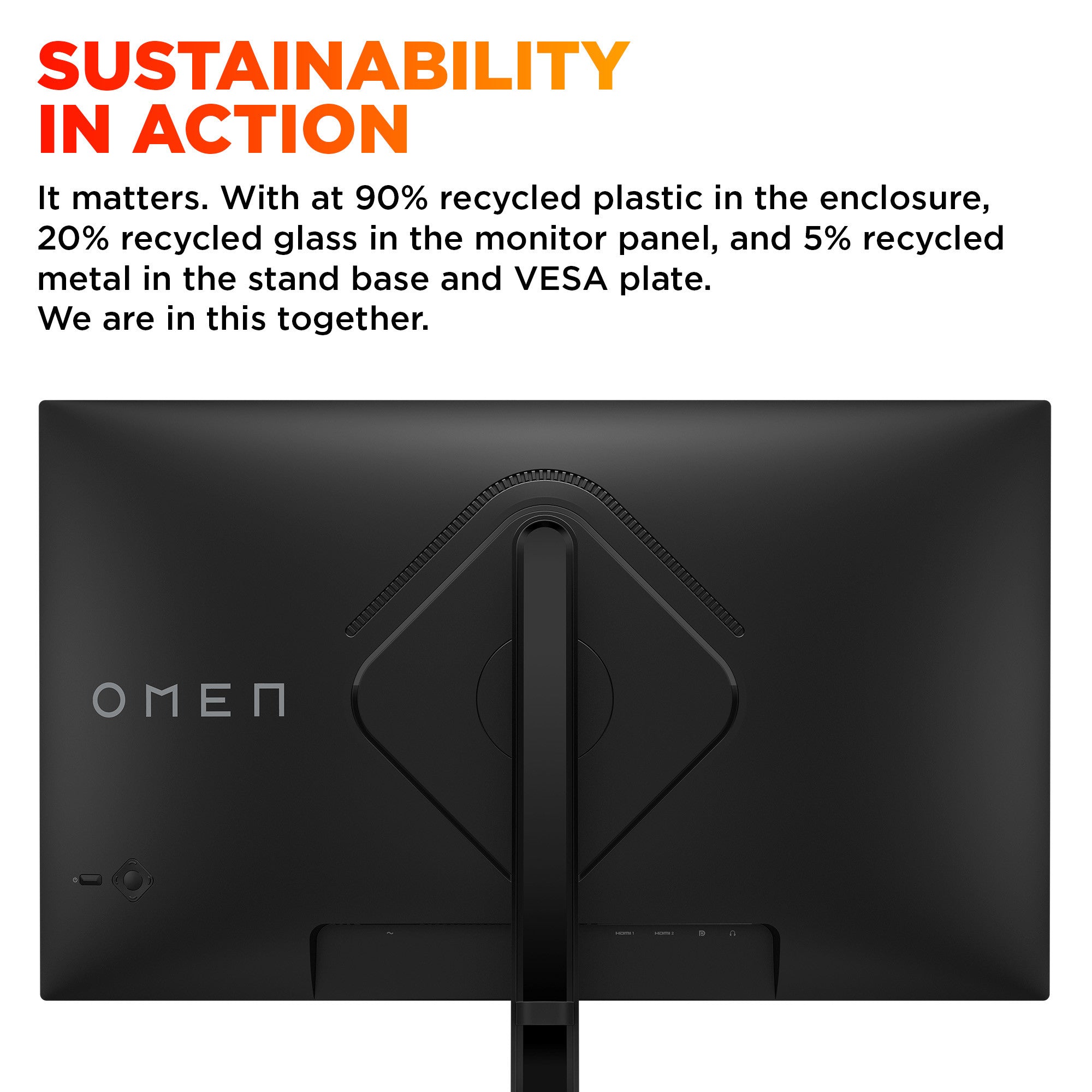OMEN 27 inch FHD 180Hz Gaming Monitor - OMEN 27 G2 - Image 6