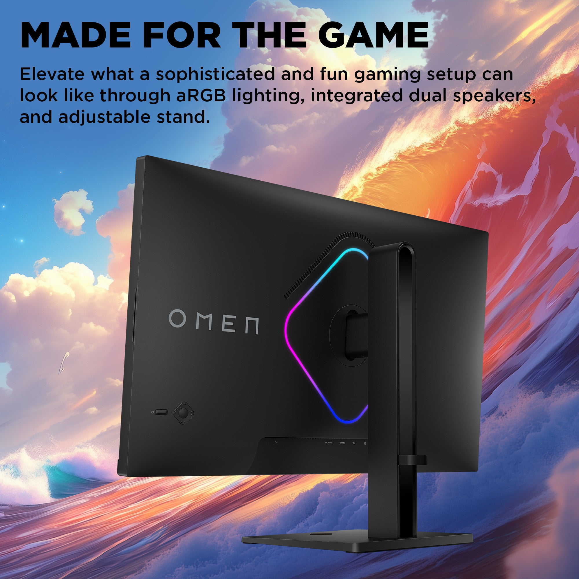 OMEN 27 inch QHD 280Hz Gaming Monitor - OMEN 27qs G2 - Image 7
